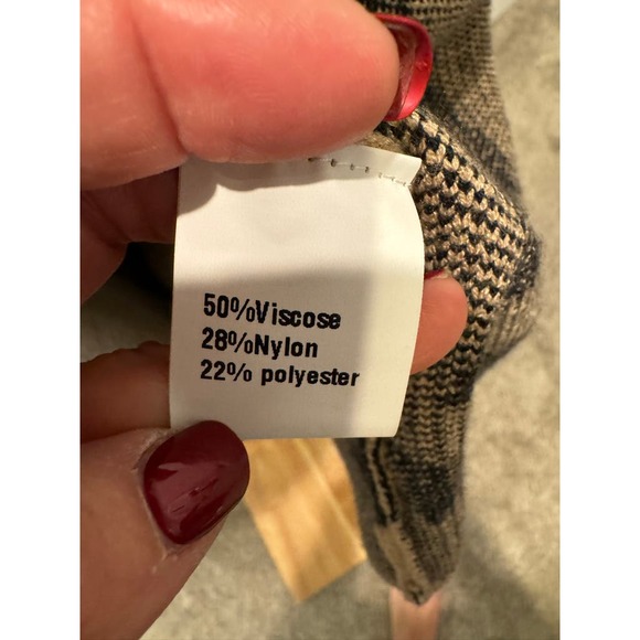 Zesica | Color: Light brown/tan &
cheetah print | Cardigan | Condition: Great - Picture 7 of 7